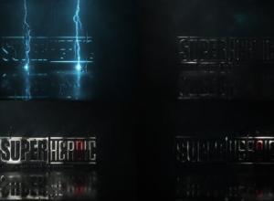 AE模板-暗黑雷击闪电三维文字Logo动画 Lightning Strike Logo