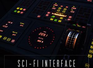 Sci-Fi科幻界面多功能UI WAV无损音效