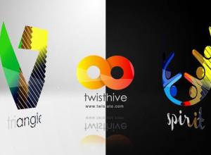 AE模板-三维明亮优雅简单扭曲翻转Logo动画 Simple Logo Reveal 1