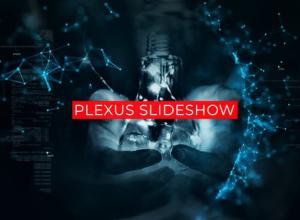 AE模板-科技感Plexus粒子标题互联网5G时代企业宣传 Technology Plexus Slideshow