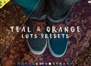 橙黄青蓝色电影效果LUTs视频调色预设 Teal and Orange风格