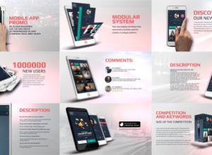 AE模板-手机触控界面应用APP介绍展示动画工具包 App Promo Kit