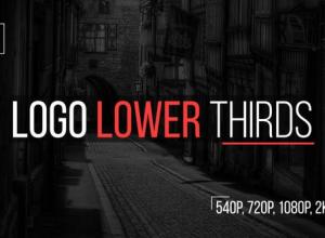 FCPX插件-24个简单时尚扁平化标志文字标题字幕条动画 Logo Lower Thirds