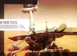 AE模板-科技感视差幻灯片业务事件介绍Modern Future Slideshow