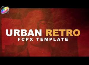 FCPX插件-经典复古动态快速城市宣传片头