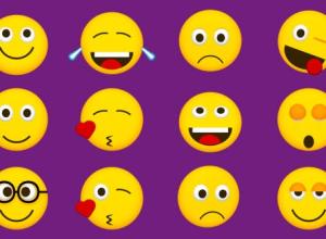 20个有趣情感Emoji表情符号动画包视频素材Animated Emoji Pack