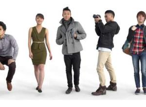 10个亚洲人物角色3D模型 AXYZ Design – MeMsS007HD2 – Ready-Posed 3D Humans – Asian