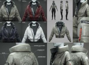 三维夹克衣服设计工作流程教程