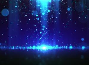 闪闪发光魔术粒子掉落背景4K视频素材 Magic Particle Background