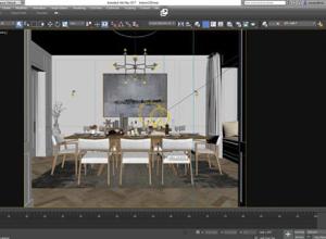 3DS MAX高级建筑室内设计场景建模教程 Skillshare – 3ds Max + Vray