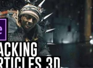 三维粒子跟踪AE教程 Skillshare – After Effects 3D Particle Tracking