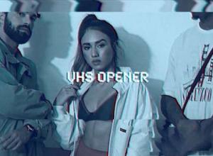 FCPX插件-复古VHS录像带风格特效转场片头 VHS Opener