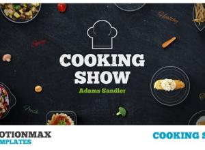 AE模板-烹饪节目食物介绍宣传包装片头 Cooking Show