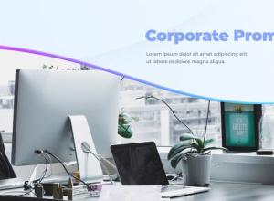 AE模板-现代公司企业产品促销宣传介绍 Tendro - Corporate Promo Company Presentation