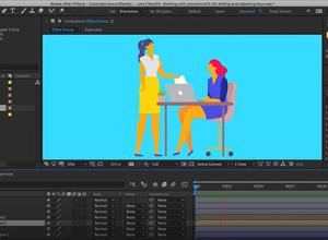 AE角色动画基础教程Lynda-After Effects CC 2019+源文件