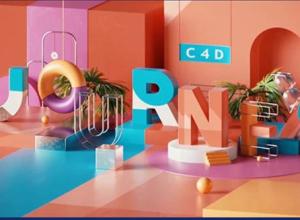 C4D基础入门全面教程 Motion Design School – Cinema 4D Journey