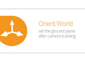 三维跟踪数据地面旋转AE脚本 Aescripts Orient World v1.4 + 使用教程