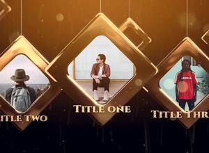 FCPX插件-金色闪光颗粒颁奖典礼片头 Award Show