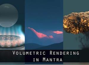 Houdini体积流体渲染教程 Gumroad – Houdini Volumetric Rendering with Mantra