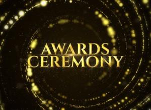 AE模板-奥斯卡派对才艺表演婚礼粒子背景颁奖典礼文字片头 Awards Show Opener