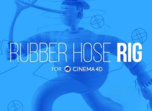 柔软风格人物角色C4D绑定插件 Eyedesyn – Bendy Limbs Rig for Cinema 4D R17-R21 Win/Mac