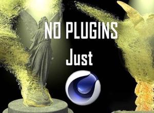 C4d R21粒子随风飘散效果Cinema 4d 教程+中文字幕