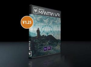 AE/PR插件-虚拟现实VR/AR/XR视觉特效 Mettle Mantra v2.25.2 Win