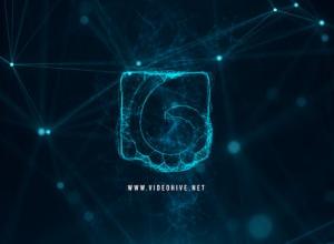 AE模板-Plexus点线汇聚形成Logo文字动画 Plexus Logo Reveal