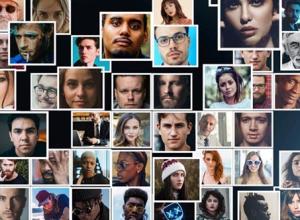 FCPX模板插件-图片汇聚照片墙Logo动画 Mosaic Corporate Logo