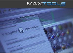 3DS MAX Vray材质转换插件 maxtools V-RayMtl Converter v3.97 for 3ds Max 2013 – 2020