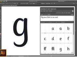 AI字体设计制作插件 Fontself v1.1.1 For Illustrator Win
