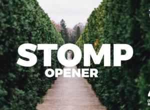 FCPX插件-动态时尚节奏感文字标题快闪片头+背景音乐