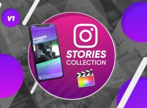 FCPX插件-30个INS手机竖屏网络视频包装工具包