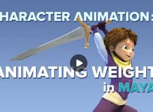 Skillshare – 角色动画人物绑定权重分配Maya教程