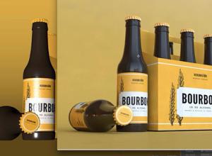 C4D教程-产品包装设计酒瓶建模渲染Cinema 4D教程