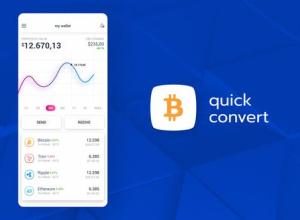 AE模板-扁平化电子商务APP宣传动画片头 Cryptocurrency App Promo