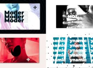 FCPX插件-创意快速社交媒体宣传文字图片快闪片头 Fast Typo Opener