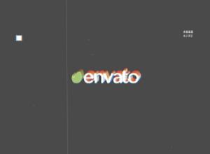 FCPX插件-信号损坏小故障Logo动画 Glitch Logo Reveal