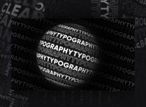 AE模板-14不同时尚错字图案文字排版动画Typography Patterns