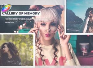 FCPX插件-照片回忆情人节婚礼相册展示片头