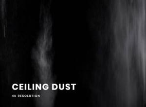 36个粉末尘土灰尘掉落4K视频素材 VFXCentral – Ceiling Dust