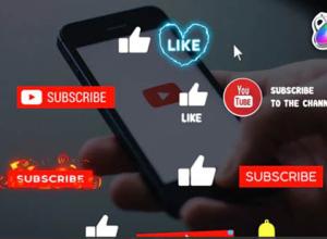 FCPX插件-点赞订阅铃铛Logo文字动画预设+音乐