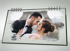 AE模板-4K日历台历旋转翻转展示相册回忆宣传片