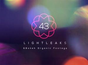 43组散景暖光漏光镜头光晕炫光视频素材Light Leaks Pack