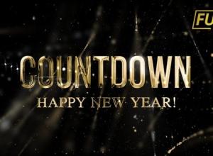 AE模板-新年倒计时照片相册片头New Year Countdown