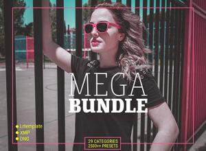 2500组Lightroom创意图片调色预设LR预设