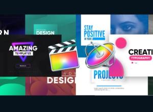 FCPX插件-10个时尚文字标题创意排版图形动画 Creative Typography Pack