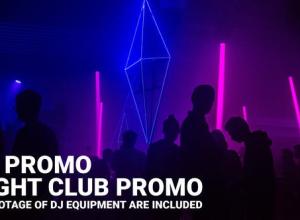 FCPX插件-快速信号损坏DJ夜总会迪斯科舞会视频包装动画