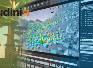 Houdini与UE4中HDA散射节点视频教程