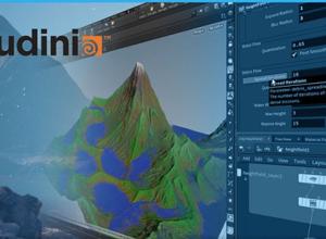 Houdini创建景观地形常用基本节点视频教程